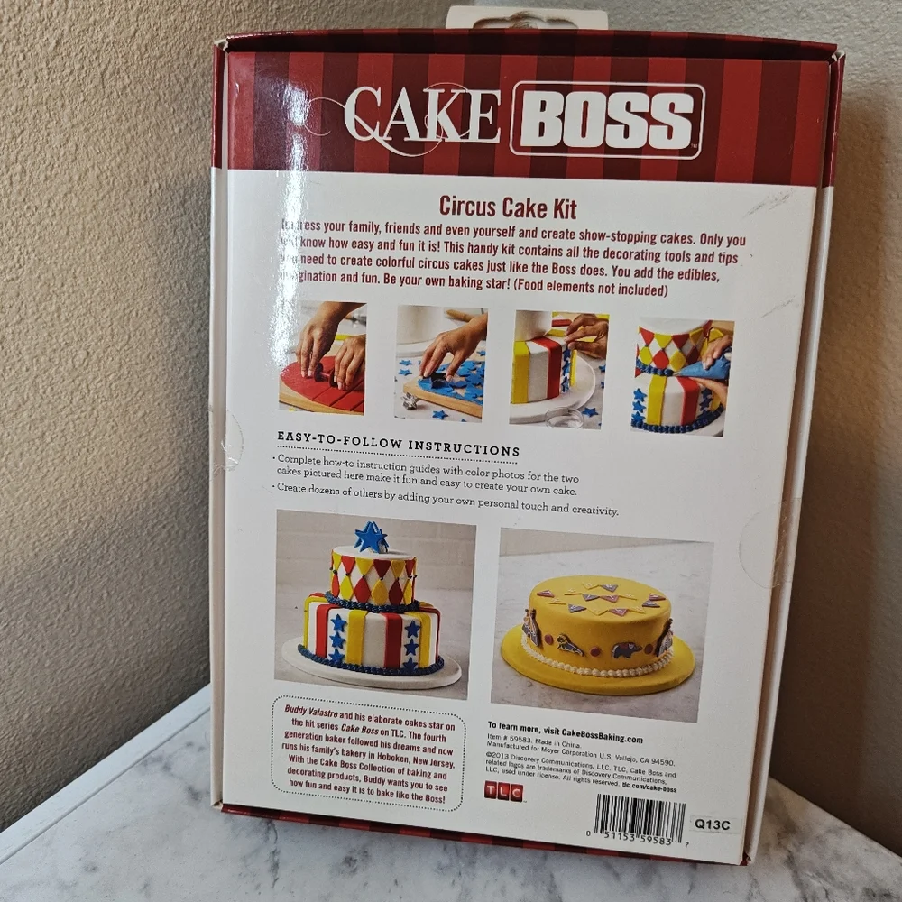 Cake Boss Circus Cake Kit